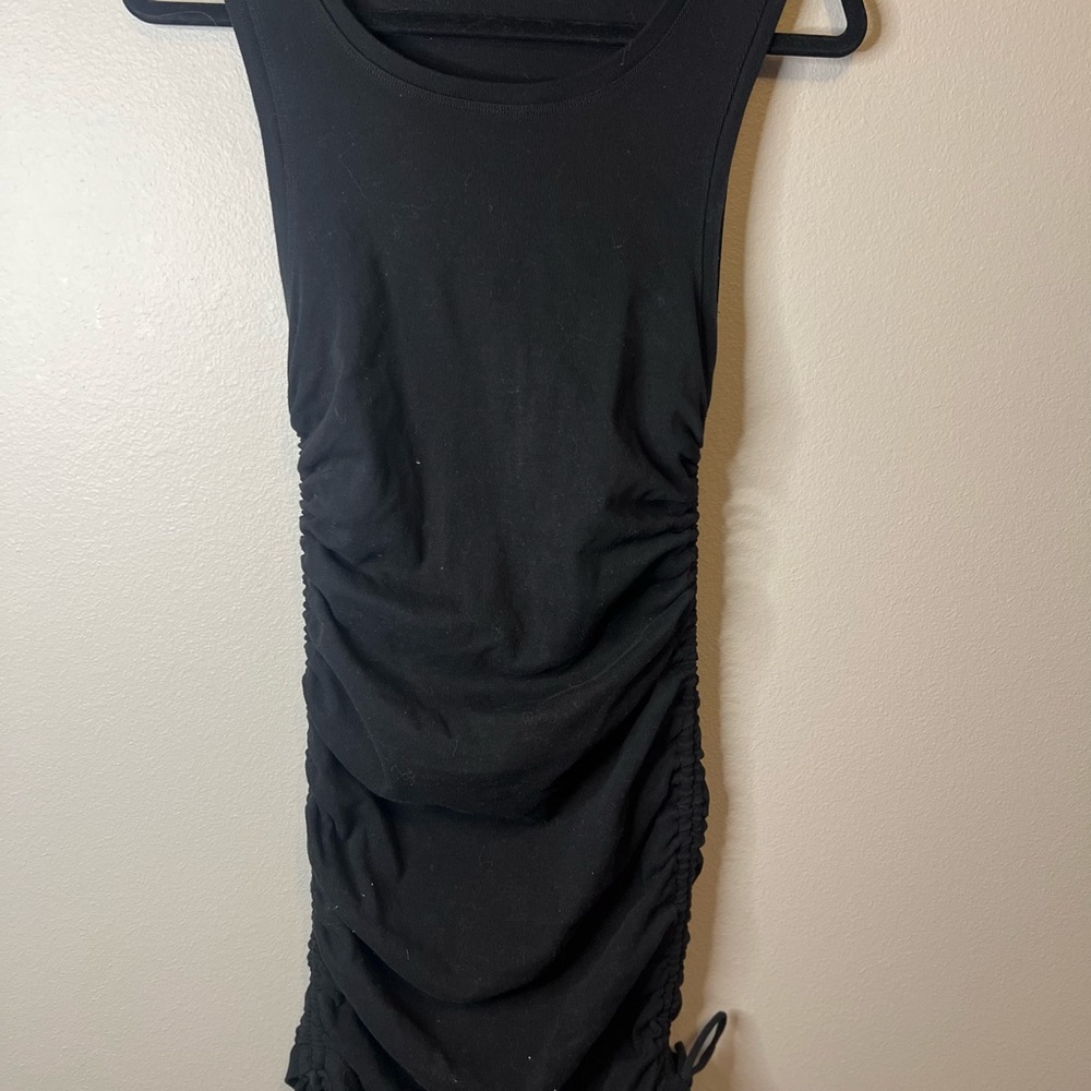 GOOD AMERICAN RUCHED MINI DRESS - Picture 6 of 7